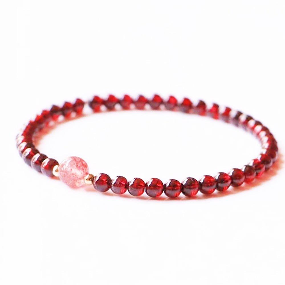 Natural Garnet Bracelet