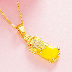 Feng Shui Gold Pixiu Pendant