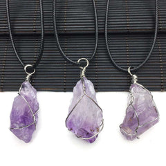 Amethyst Gemstone Necklace