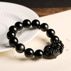 obsidian bracelet