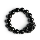 black obsidian bracelet