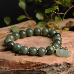 Wealth Attractor Jade Bracelet