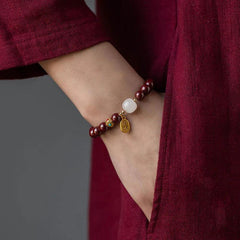 Cinnabar Good Luck Bracelet