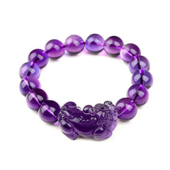 Feng Shui Amethyst Bracelet