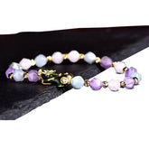 Amethyst Wealth Charm Bracelet