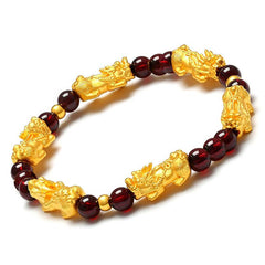 Red Garnet Pixiu Bracelet