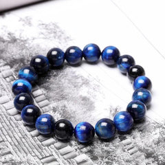 Natural Blue Tiger Eye Bracelet