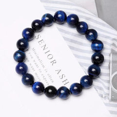 Blue Tiger Eye Bracelet