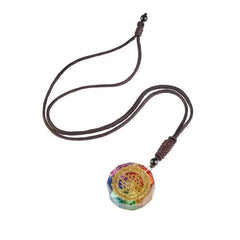 Chakra Orgonite Necklace