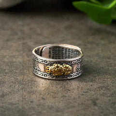 Feng Shui Pixiu Ring for Positive Energy
