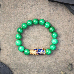 Lucky Pixiu Jade Bracelet