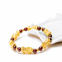 Red Garnet Wealth Bracelet