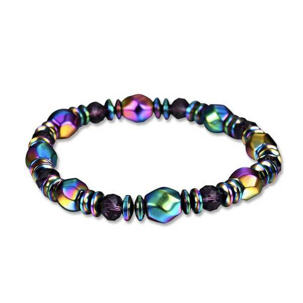 Rainbow Hematite Bracelet