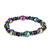 Rainbow Hematite Bracelet