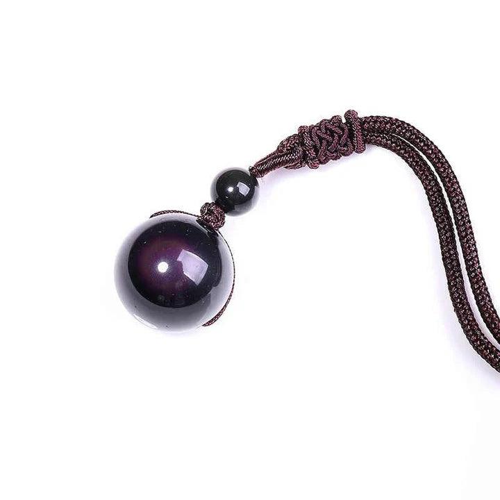 Rainbow Obsidian Necklace