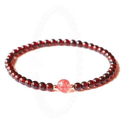 Garnet Gemstone Bracelet