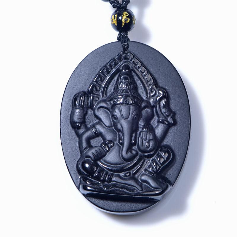 Ganesha Wealth Amulet Necklace