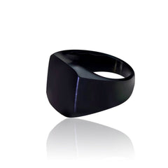 Black Onyx Viking Ring