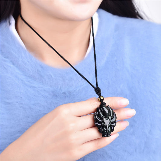 Nine-Tailed Fox Necklace 800