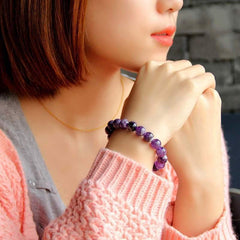 Amethyst Gemstone bracelet