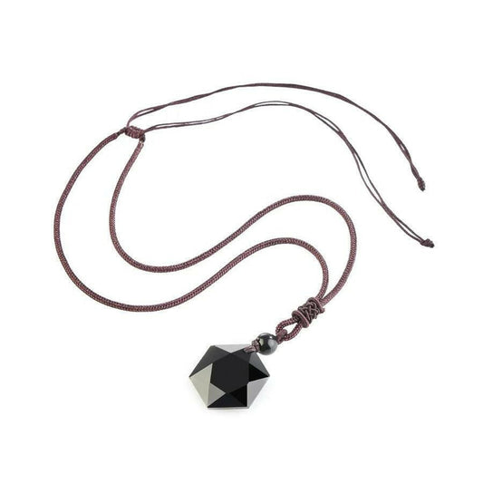 Black Obsidian Talisman Necklace for Protection 900