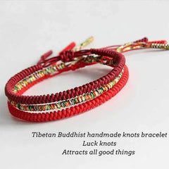 Tibetan Lucky Knot Bracelet