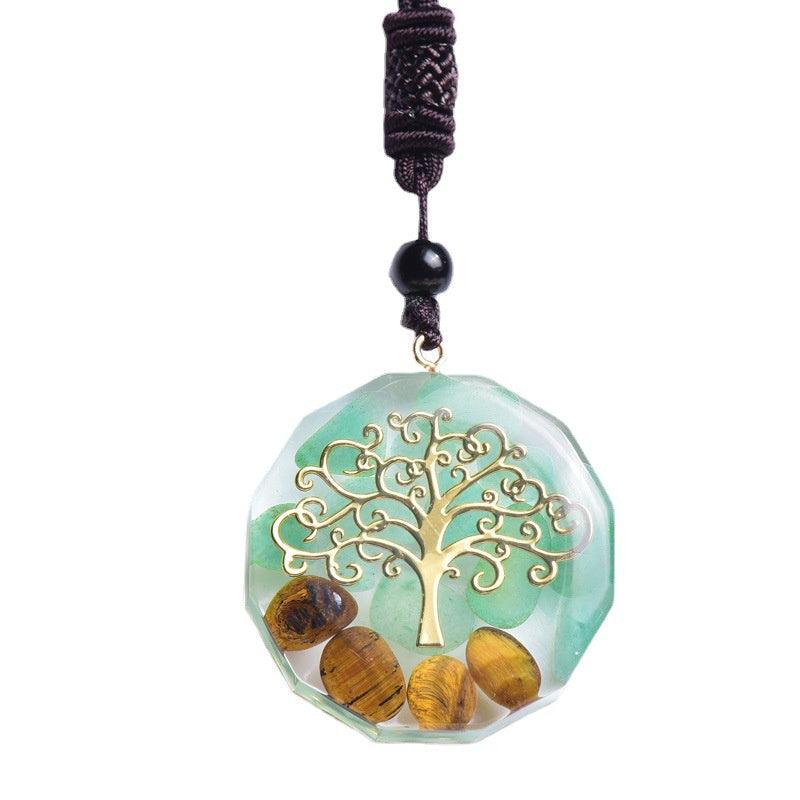 Tree of Life Necklace Orgonite