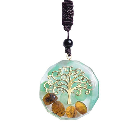 Tree of Life Necklace Orgonite 800
