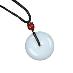 white jade pendant